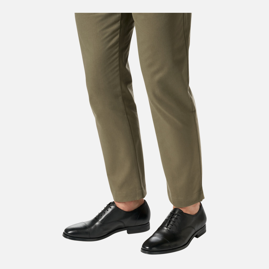 Geox rezzonico hombre U558QB00043C9999 Zapatos de piel Ventas relámpago