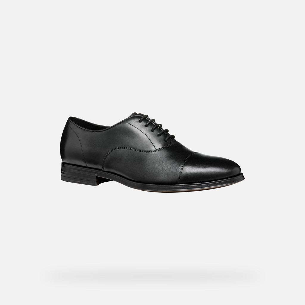 Geox rezzonico hombre U558QB00043C9999 Zapatos de piel Ventas relámpago