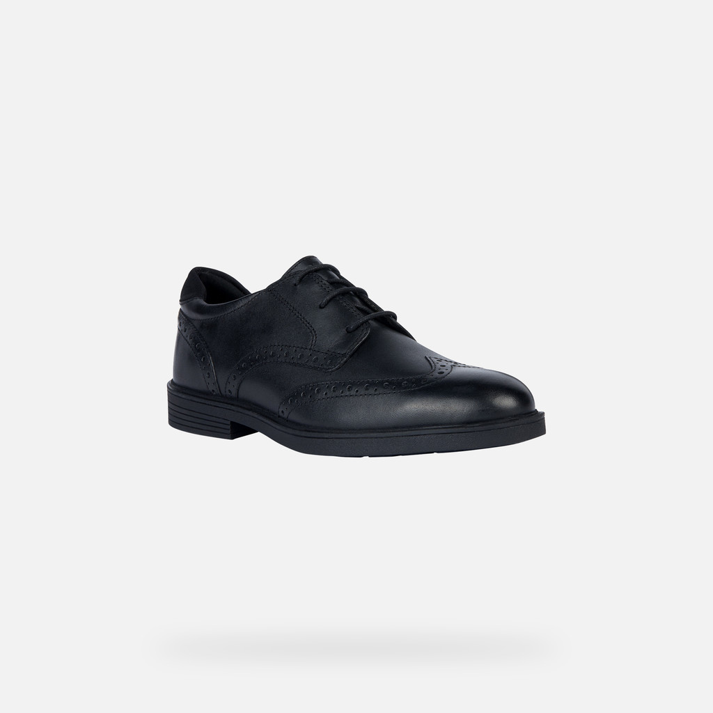 Geox zheeno niño J36LAB00043C9999 Zapatos de piel Rebajas