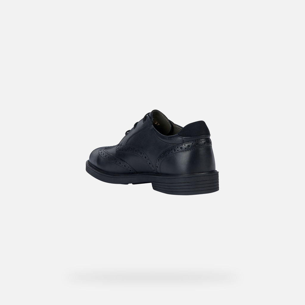 Geox zheeno niño J36LAB00043C9999 Zapatos de piel Rebajas