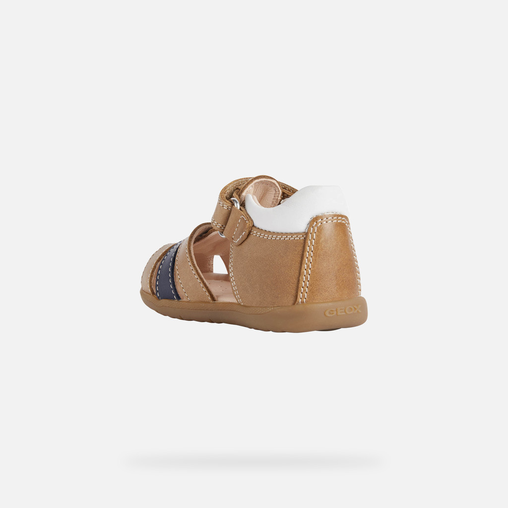 Geox sandal macchia bébé B254VA0CL85C5102 Sandalias cerradas Precio de fábrica