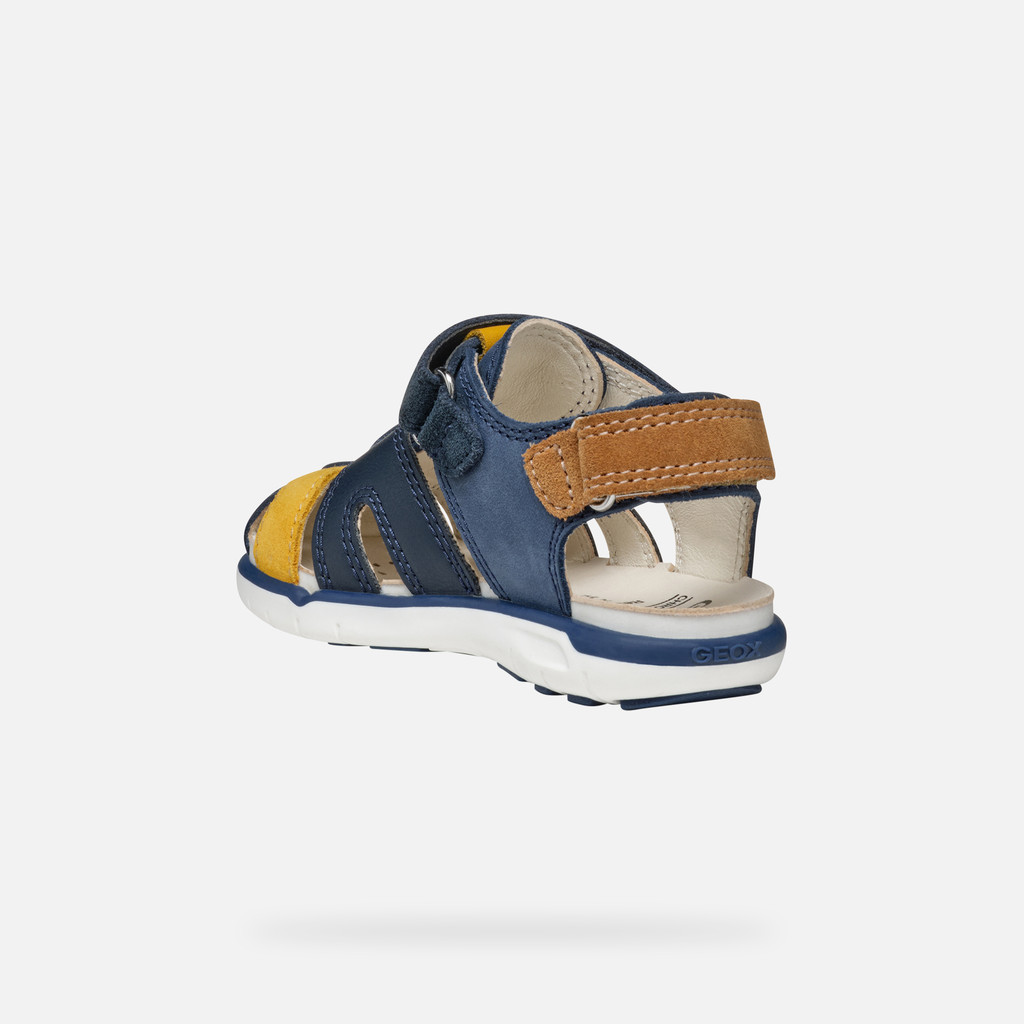 Geox sandal delhi niño pequeño B354LA0CL22C4P2G Sandalias cerradas Oferta especial de fábrica