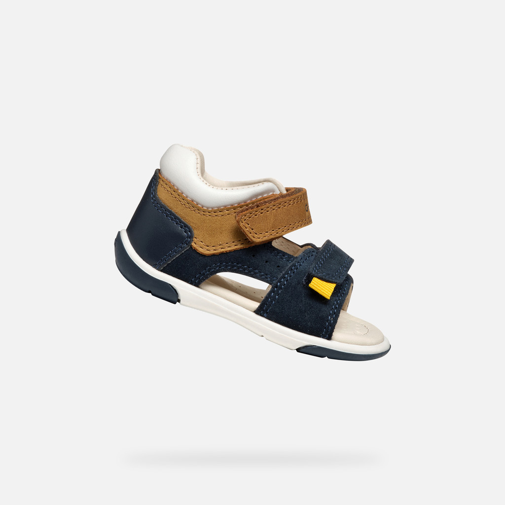 Geox sandal zapito bebé niño B556EB022CLC4152 Sandalias con correa