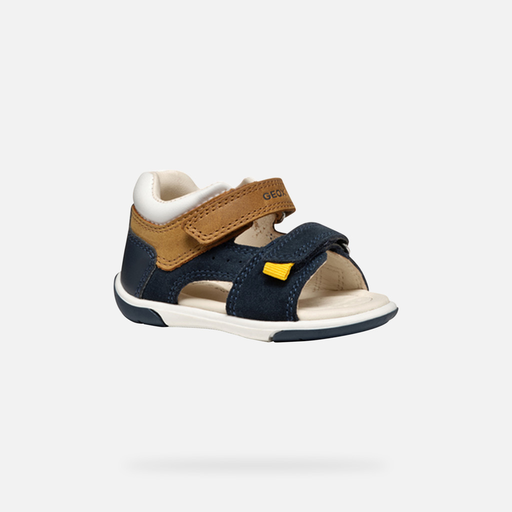 Geox sandal zapito bebé niño B556EB022CLC4152 Sandalias con correa Superdescuento