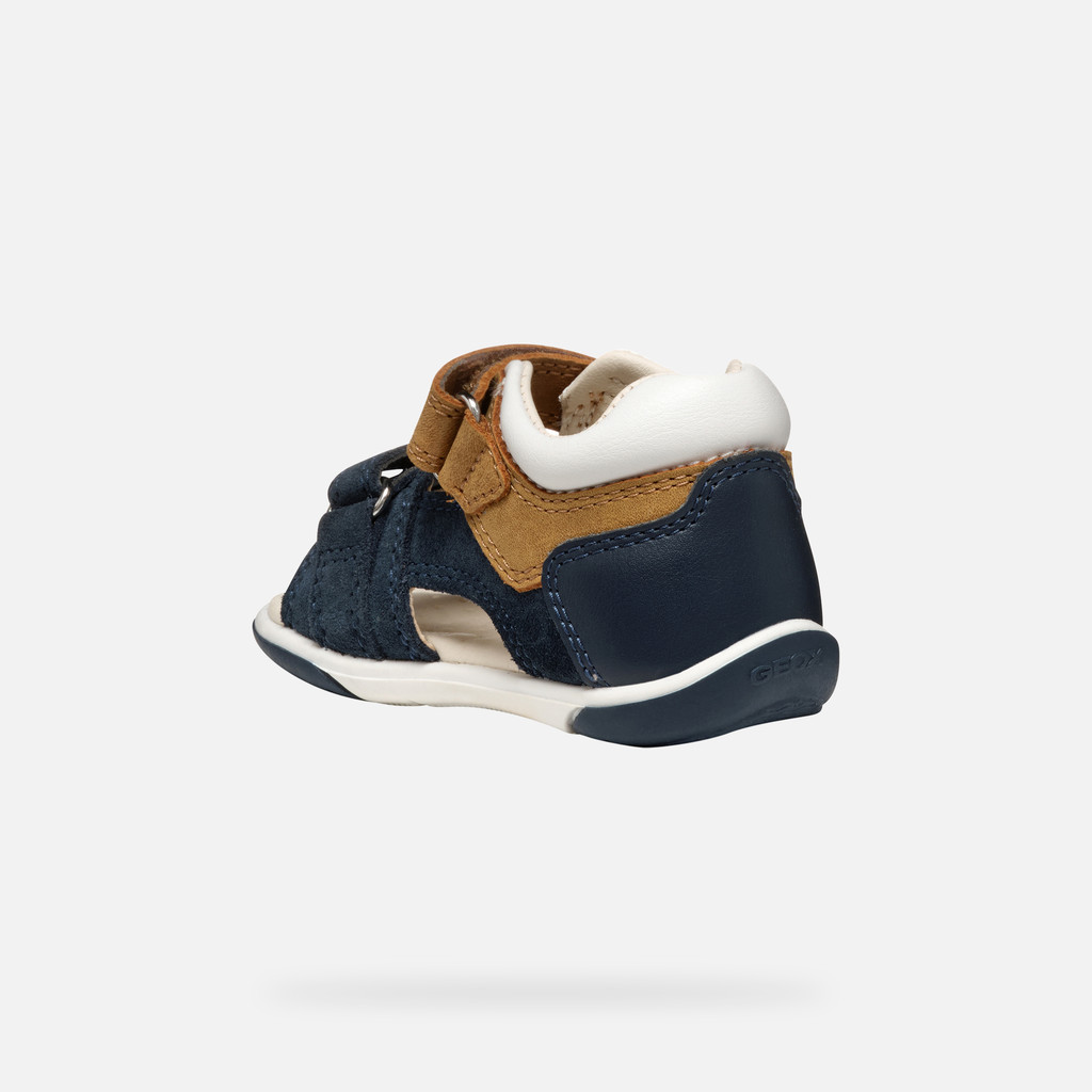 Geox sandal zapito bebé niño B556EB022CLC4152 Sandalias con correa Superdescuento