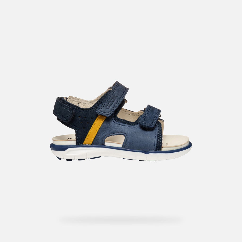 Geox sandal delhi niño pequeño B554LA0CL22C4P2G Sandalias con correa Envío internacional gratuito