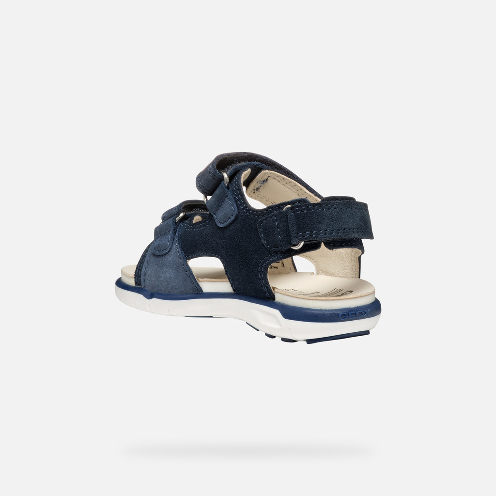 Geox sandal delhi niño pequeño B554LA0CL22C4P2G Sandalias con correa Envío internacional gratuito