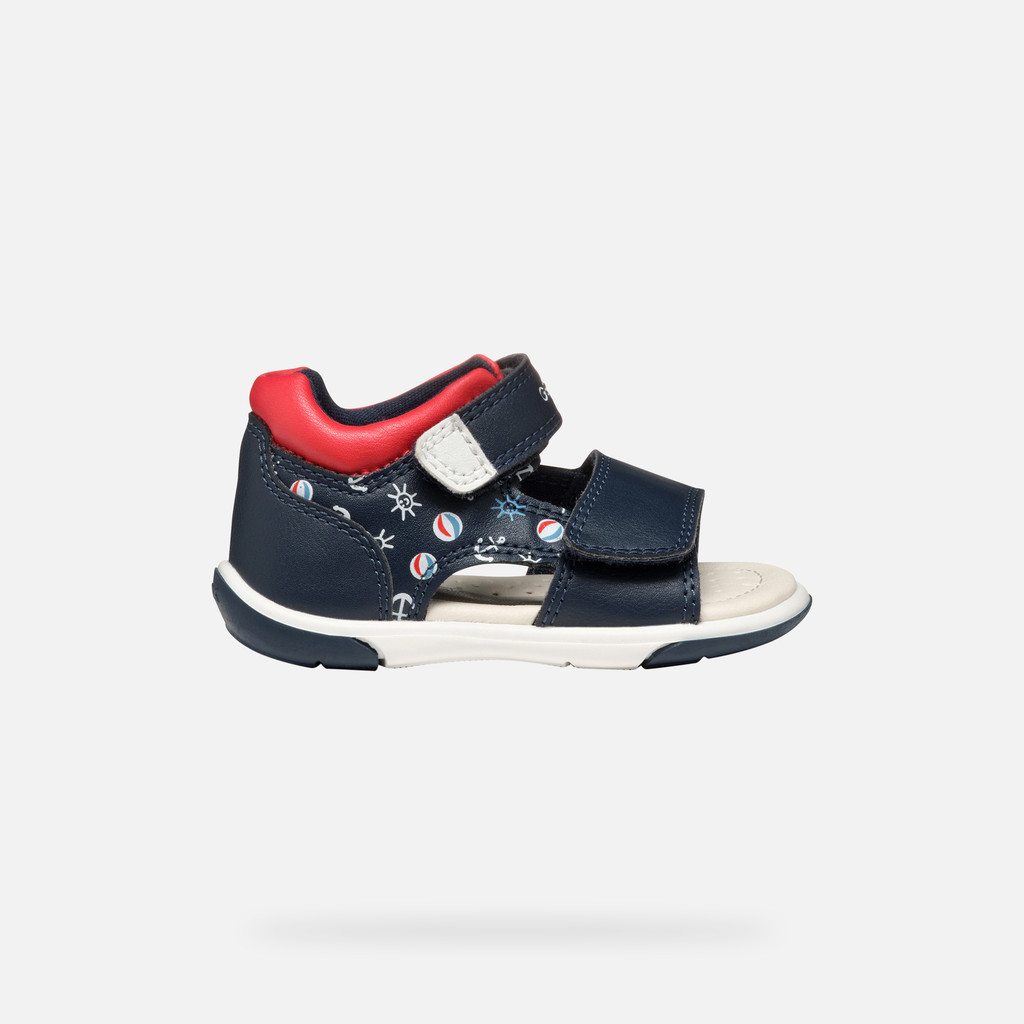 Geox sandal zapito bebé niño B556EA05404C0735 Sandalias con correa Ahorra y exporta