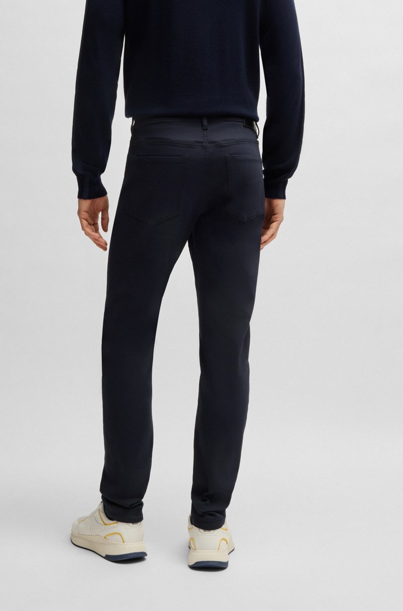 Hugo Boss Vaqueros Porsche x BOSS tapered fit de tejido vaquero elástico técnico en tono azul Liquidación