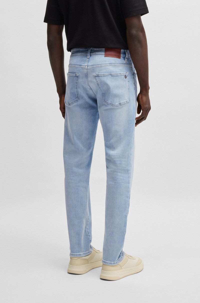 Hugo Boss Vaqueros Maine regular fit en tejido vaquero superelástico azul Descuentos del mes