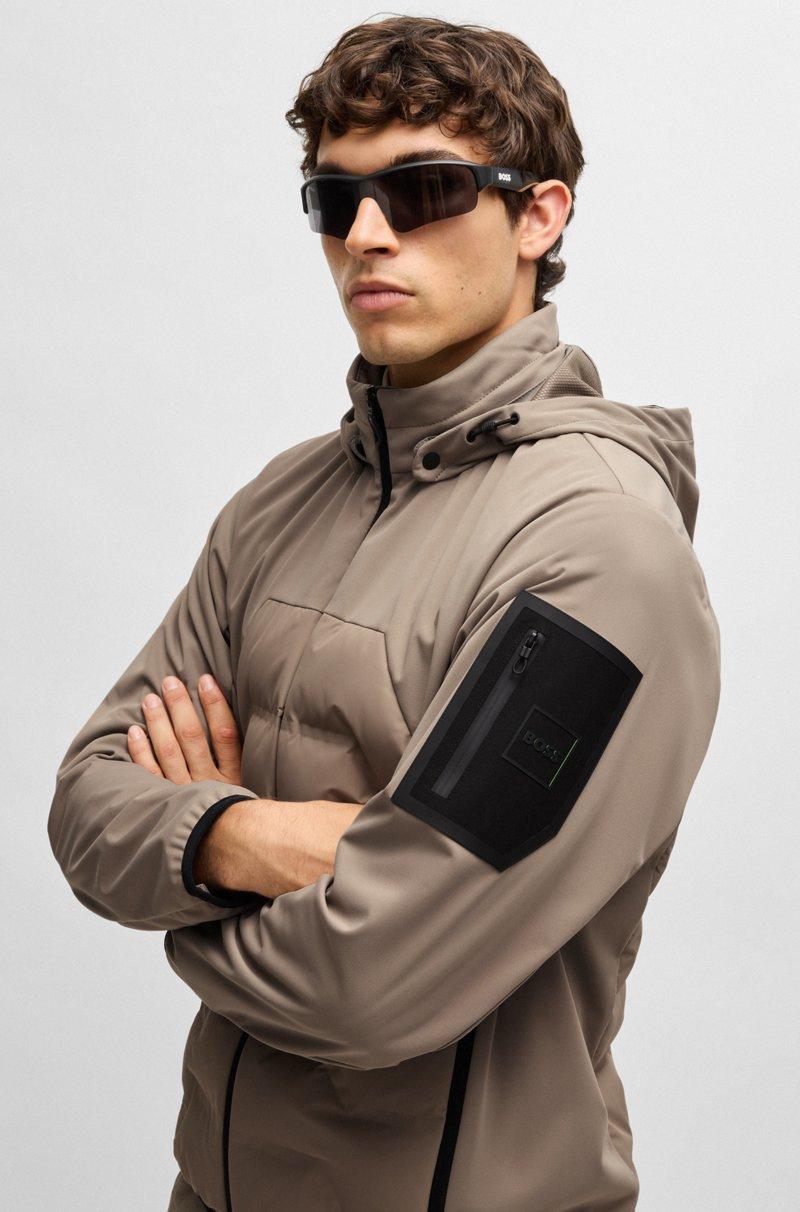 Hugo Boss Chaqueta de plumón con acabado repelente al agua y relleno ligero Devoluciones gratuitas