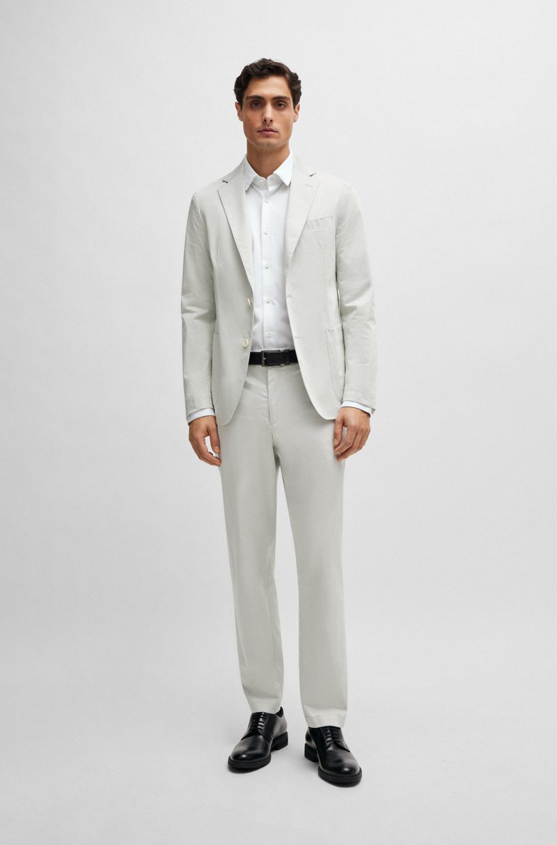 Hugo Boss Zapatos Derby de piel con ribetes elaborados en Italia Venta caliente