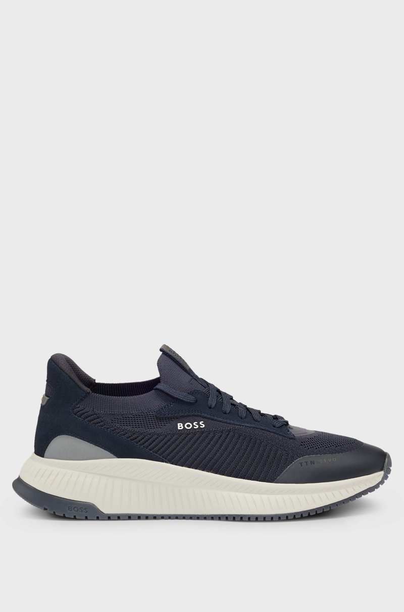 Hugo Boss Deportivas TTNM EVO con empeines de punto Rebajas baratas