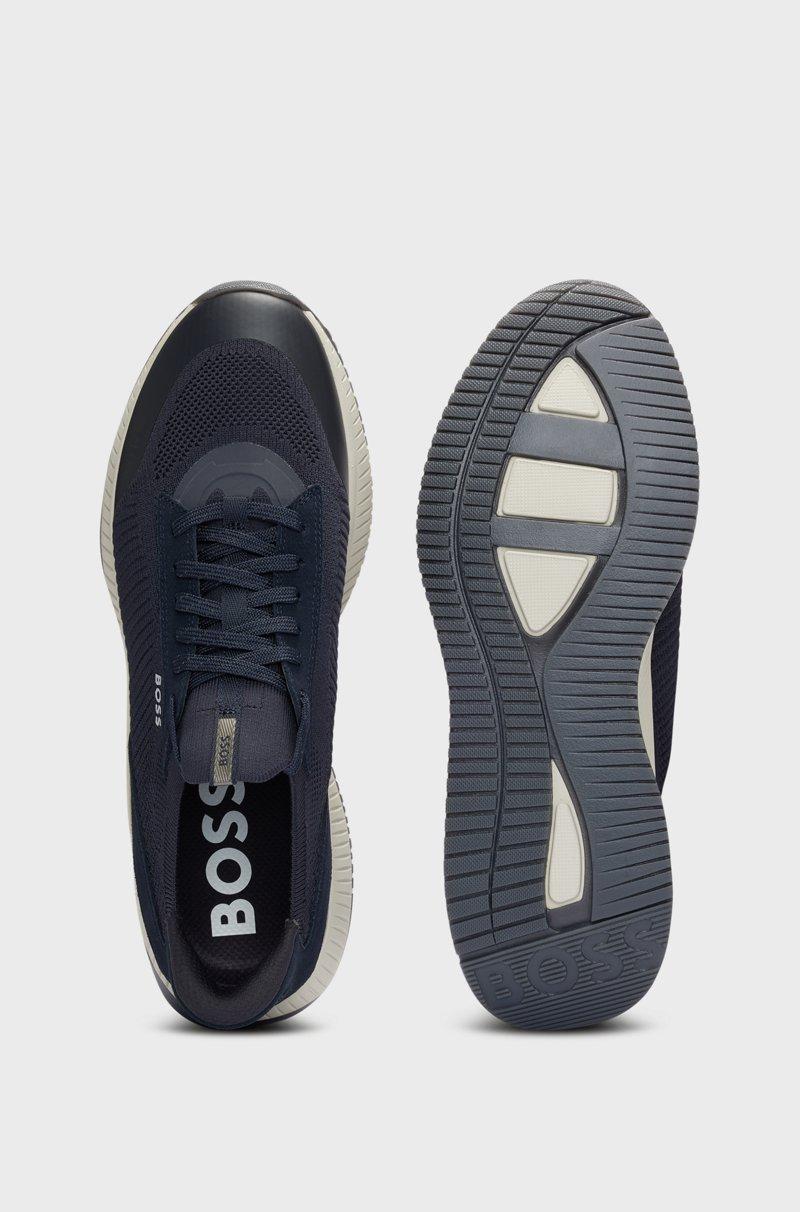 Hugo Boss Deportivas TTNM EVO con empeines de punto Rebajas baratas