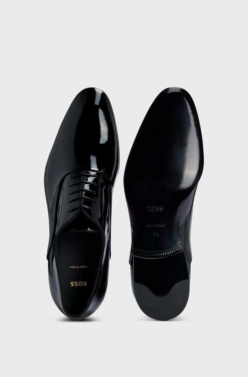 Hugo Boss Zapatos Oxford de charol con forma puntiaguda Descuento