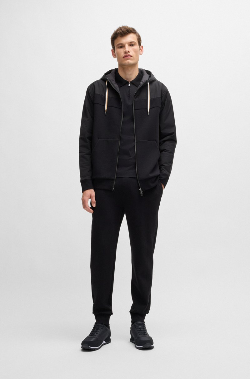 Hugo Boss Deportivas con apliques de piel sintética inspiradas en las zapatillas de correr Rebajas online