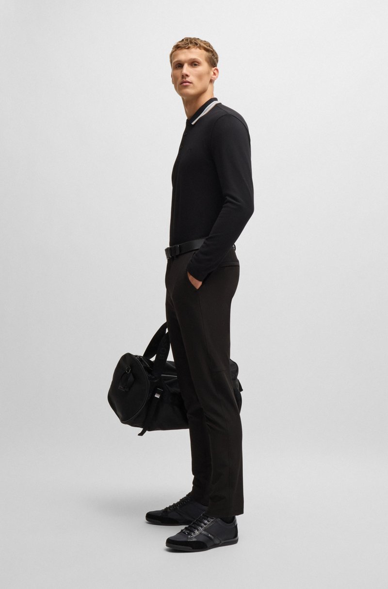 Hugo Boss Deportivas de mezcla de materiales con ante y piel sintética Rebajas top