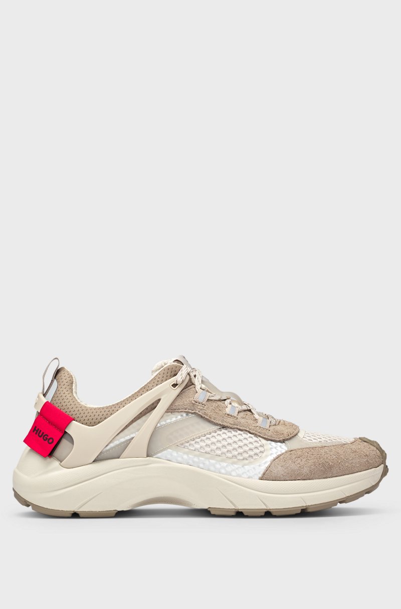 Hugo Boss Deportivas de mezcla de materiales con efectos reflectantes decorativos Promoción trimestral