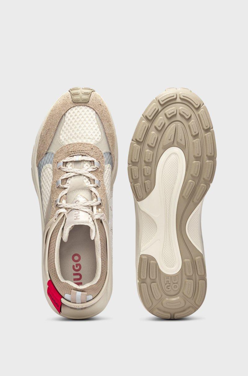 Hugo Boss Deportivas de mezcla de materiales con efectos reflectantes decorativos Promoción trimestral