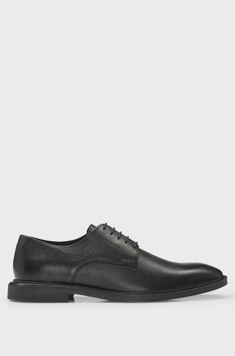 Hugo Boss Zapatos Derby de piel granulada Envío internacional gratuito