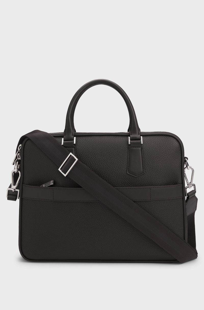 Hugo Boss Portadocumentos de piel italiana con detalles de la marca En oferta