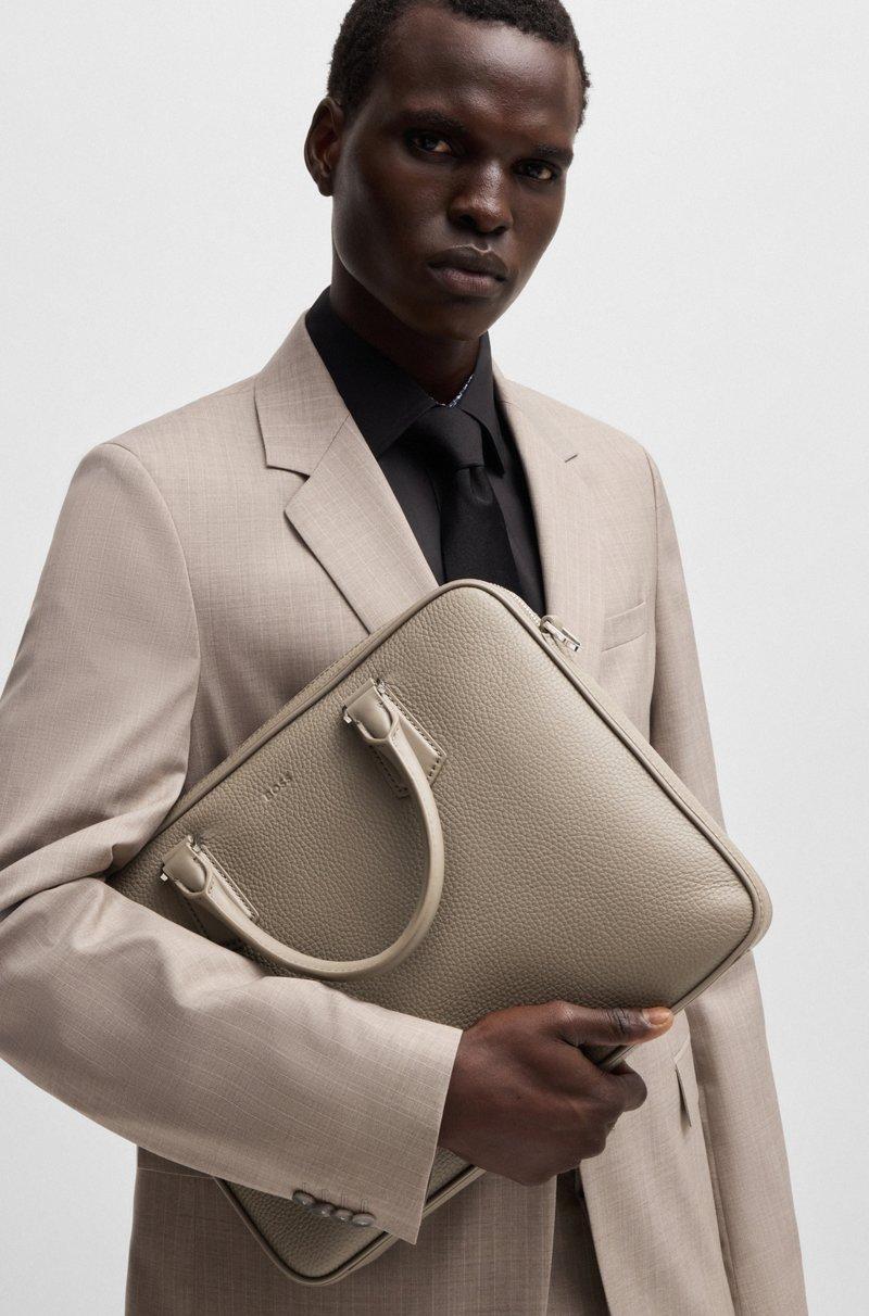Hugo Boss Portadocumentos de piel italiana con detalles de la marca Descuentos del mes