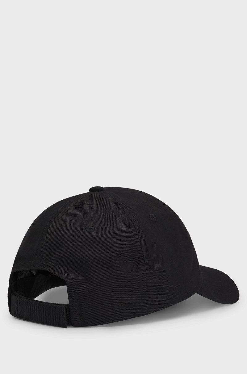 Hugo Boss Gorra de sarga de algodón con parche de logotipo tejido Descuento por venta flash