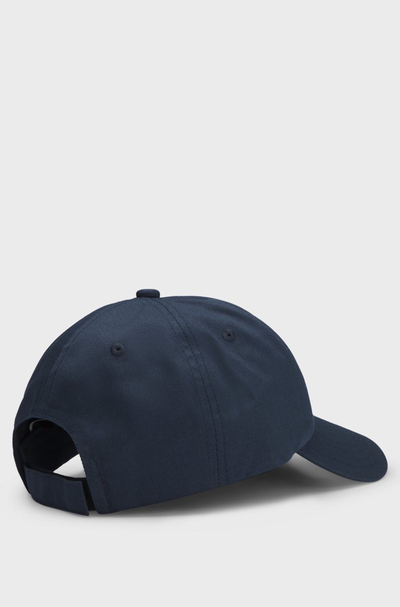 Hugo Boss Gorra de sarga de algodón con parche de logotipo tejido Outlet