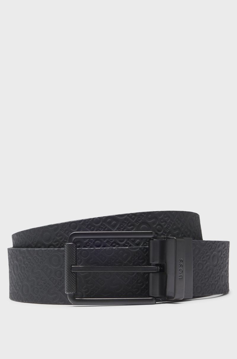 Hugo Boss Cinturón reversible de piel italiana