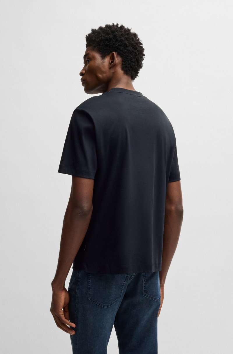 Hugo Boss Camiseta regular fit de algodón con monograma Double B Rebajas top