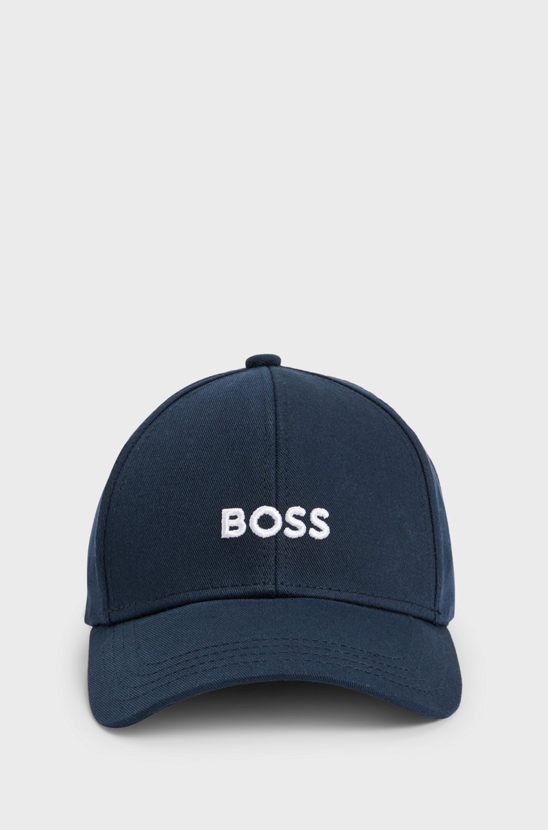 Hugo Boss Gorra de sarga de algodón con logo bordado Envío gratis