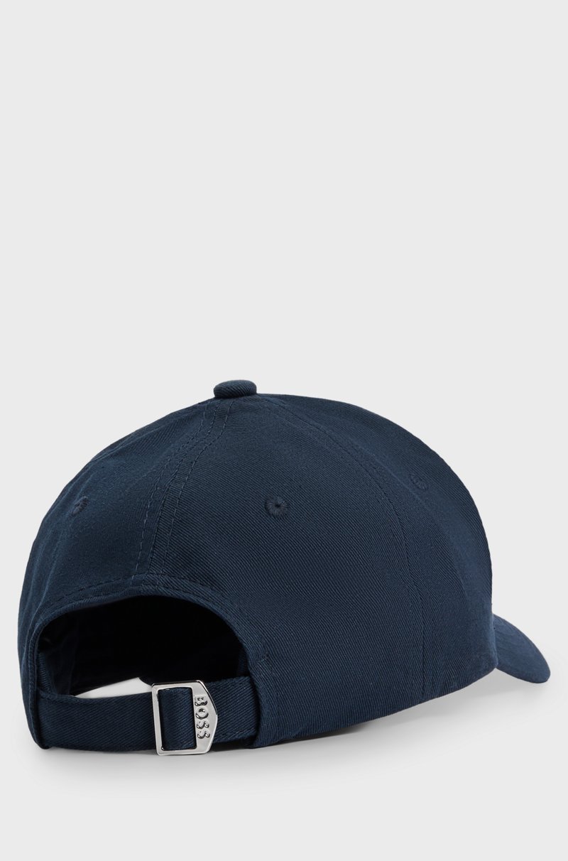 Hugo Boss Gorra de sarga de algodón con logo bordado Envío gratis