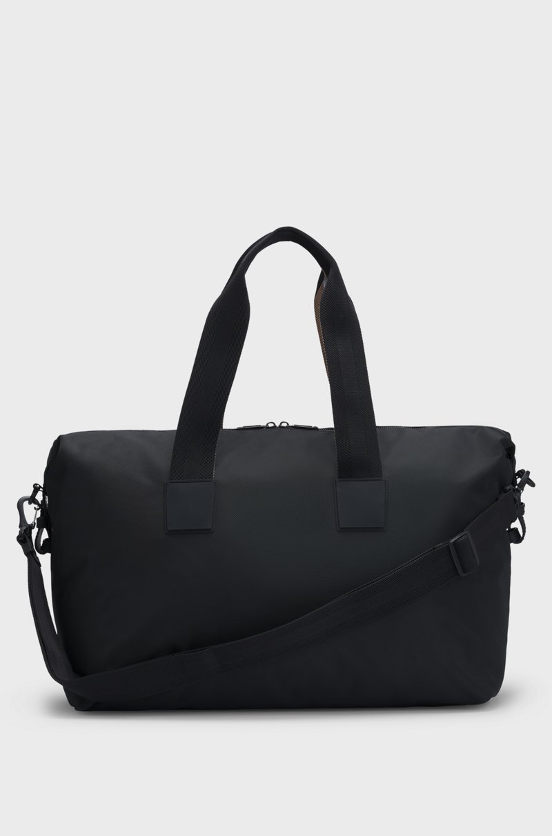 Hugo Boss Bolsa de viaje con logo en contraste y correa desmontable Precio de fábrica