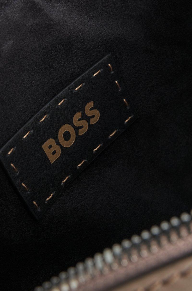 Hugo Boss Bolso bandolera de ante con logo grabado Solo hoy