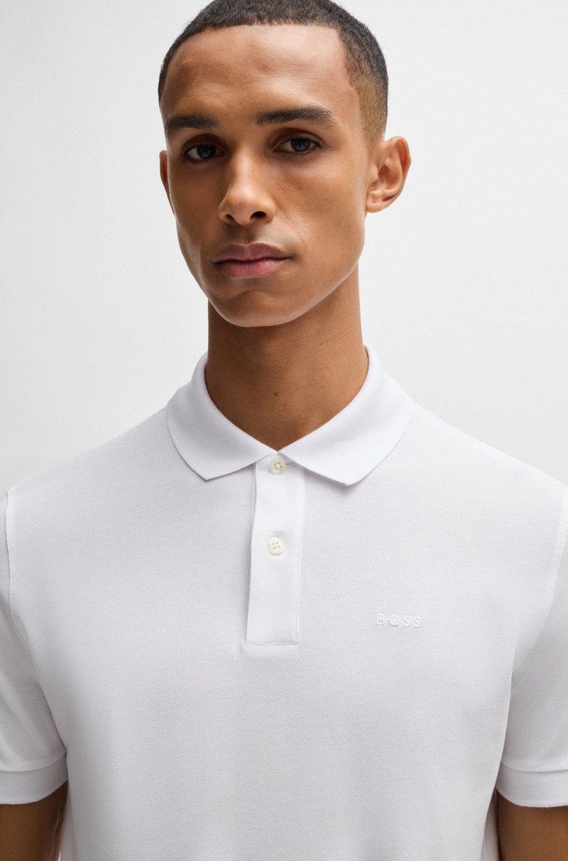 Hugo Boss Polo Pallas regular fit de algodón con logo bordado Ahorra y exporta