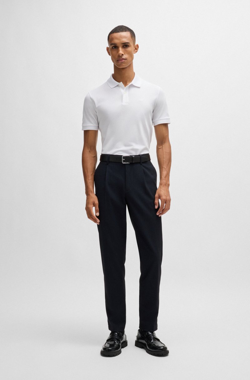 Hugo Boss Polo Pallas regular fit de algodón con logo bordado Ahorra y exporta