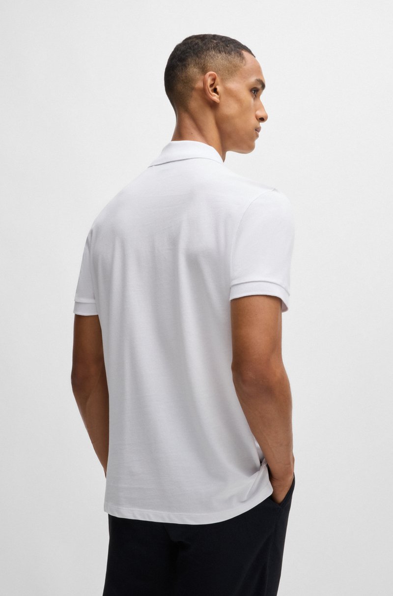 Hugo Boss Polo Pallas regular fit de algodón con logo bordado Ahorra y exporta