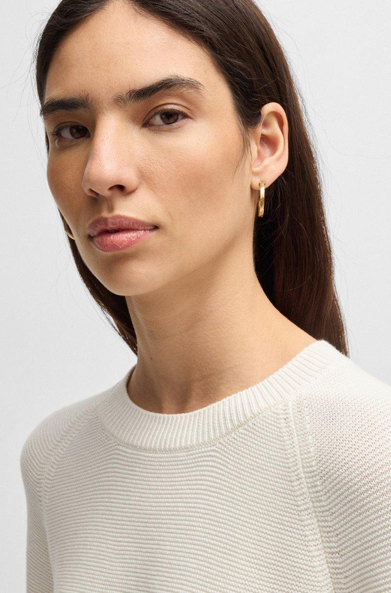 Hugo Boss Jersey de punto de algodón Precios de Black Friday