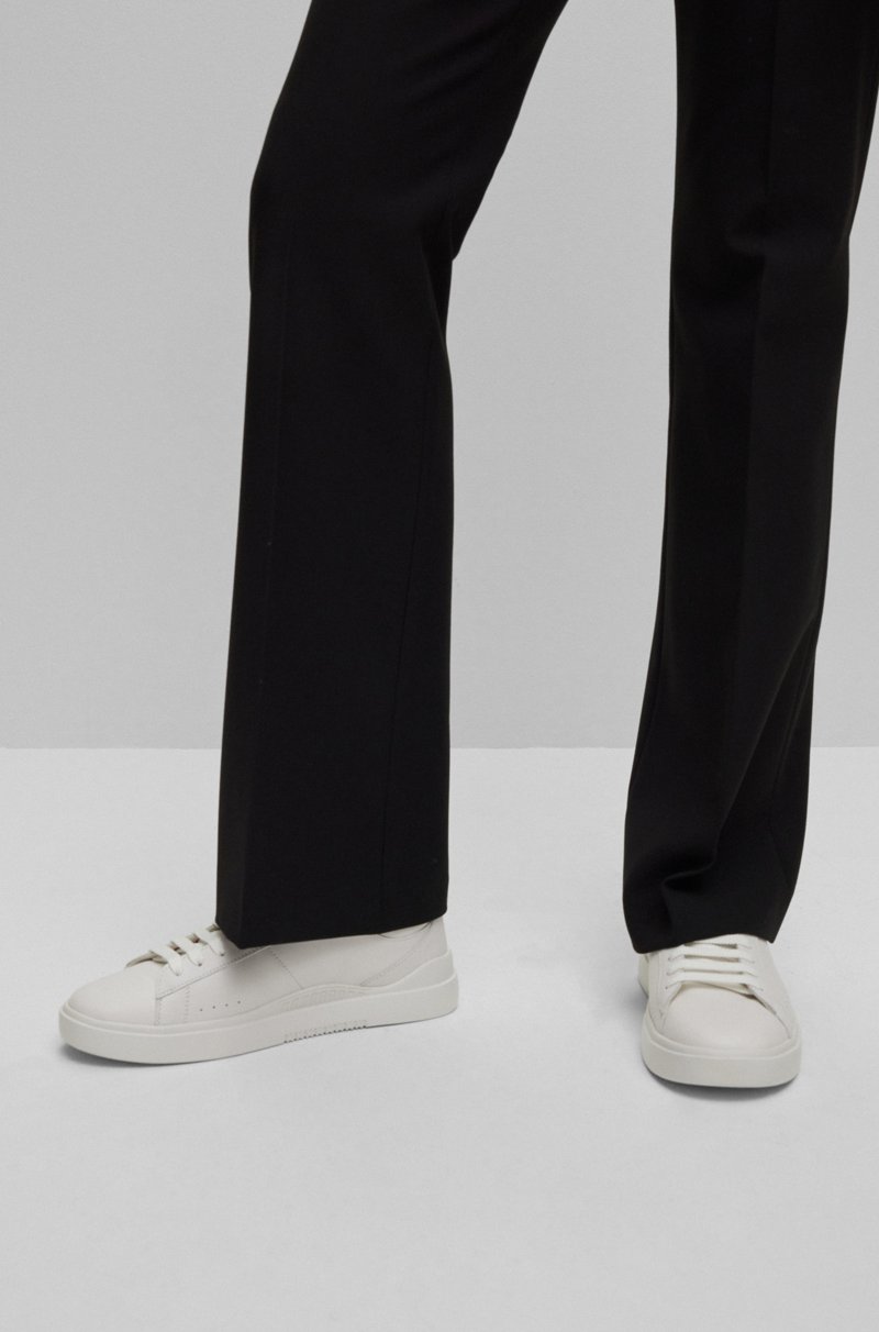 Hugo Boss Deportivas con cordones suela tipo cupsole y empeine de piel Oferta especial