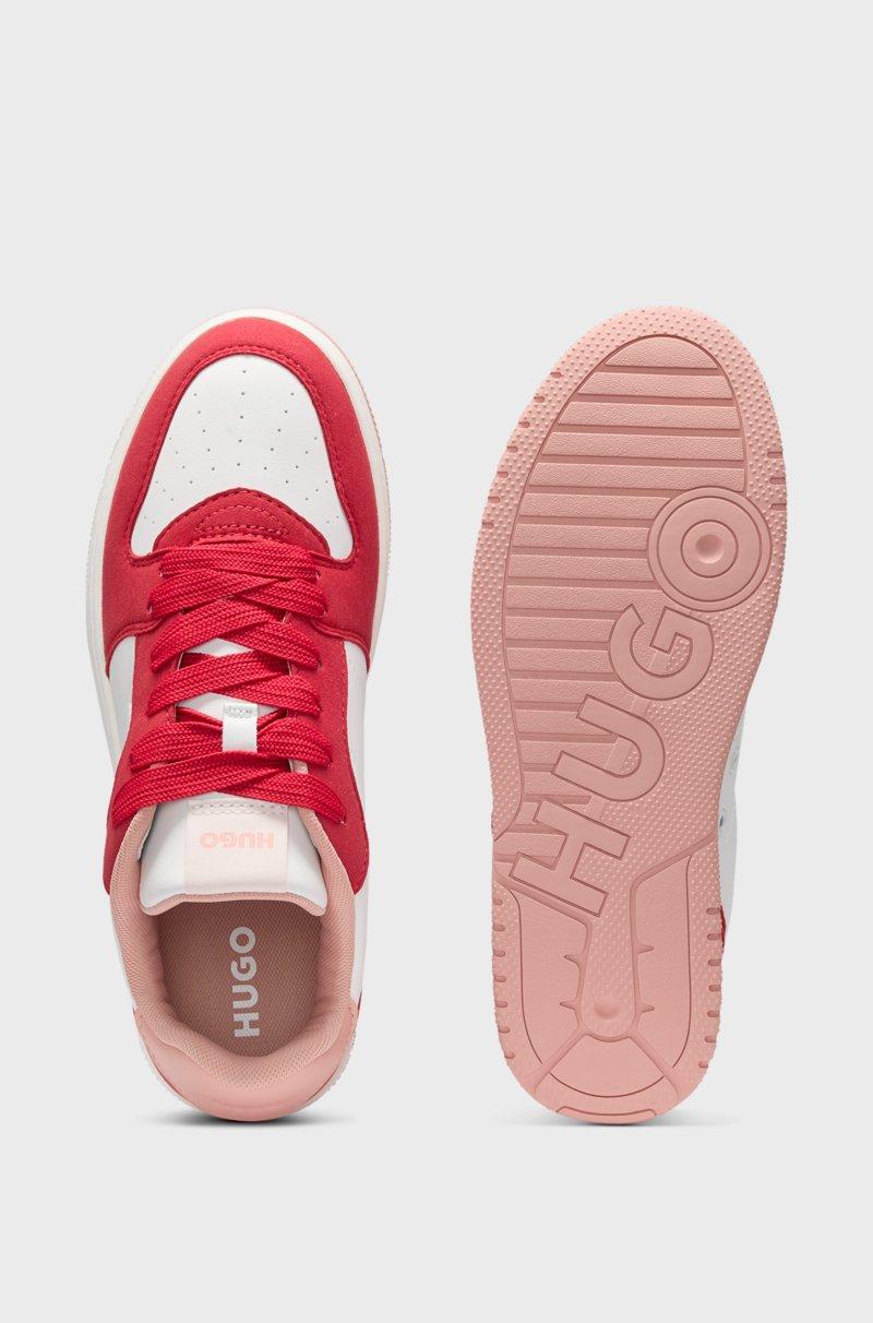 Hugo Boss Deportivas de diferentes materiales con detalles de logos Envío gratis