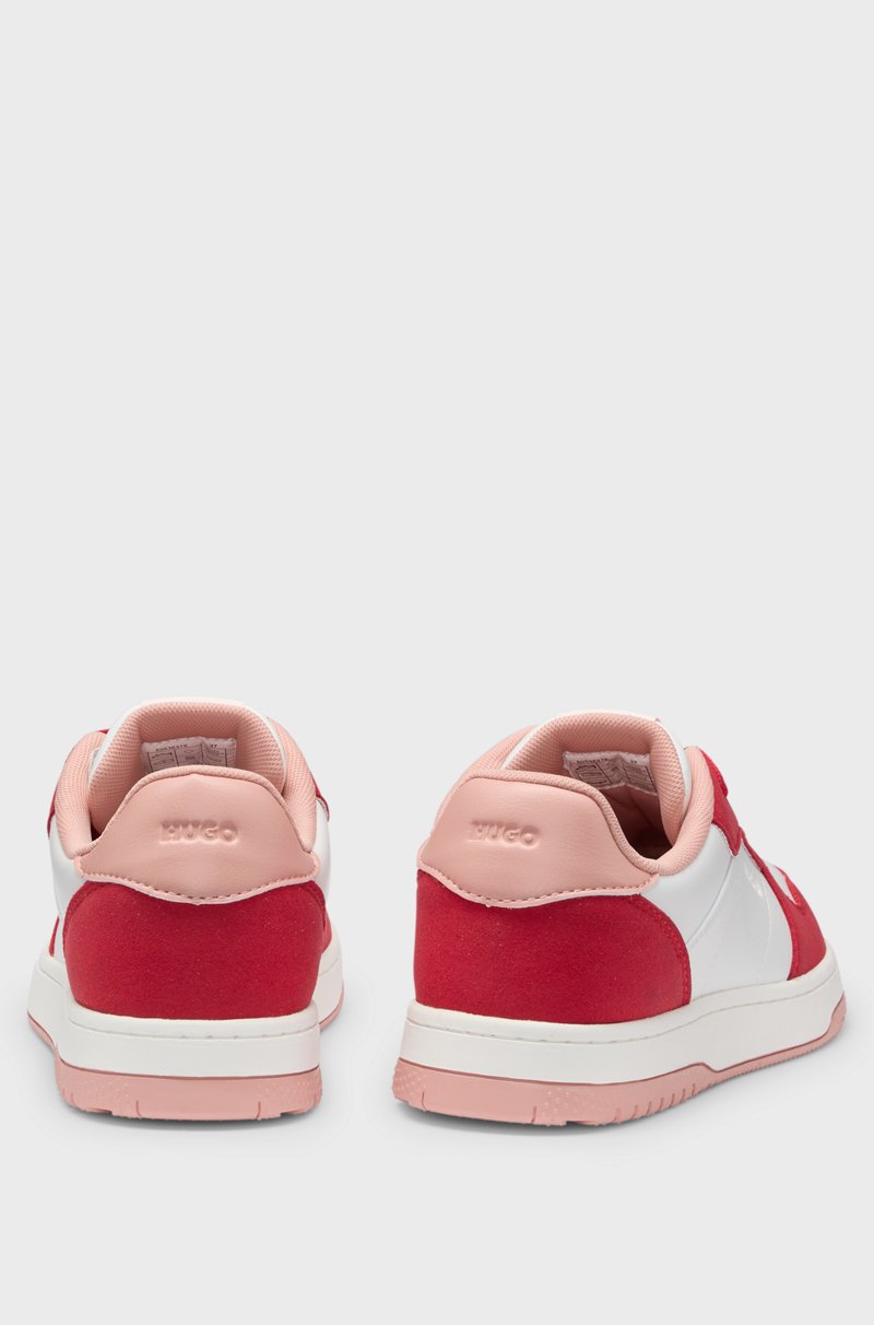 Hugo Boss Deportivas de diferentes materiales con detalles de logos Envío gratis