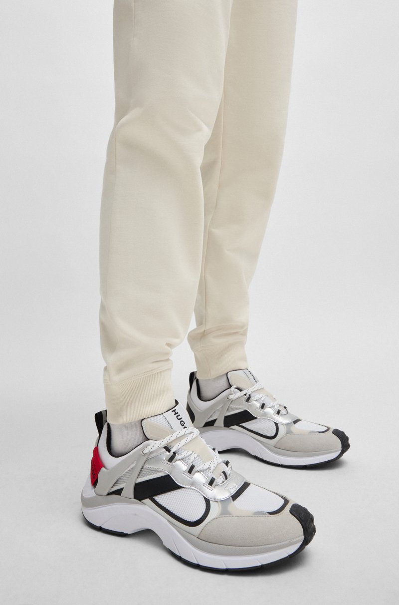 Hugo Boss Deportivas de inspiración running fabricadas en malla y ante COMPRAR AHORA