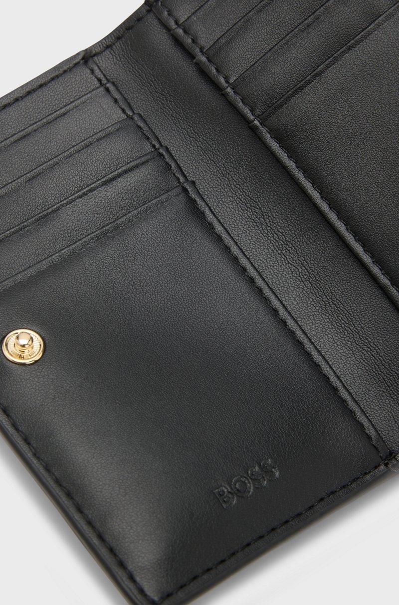 Hugo Boss Cartera guateada con monograma Double B Precio ultrabajo