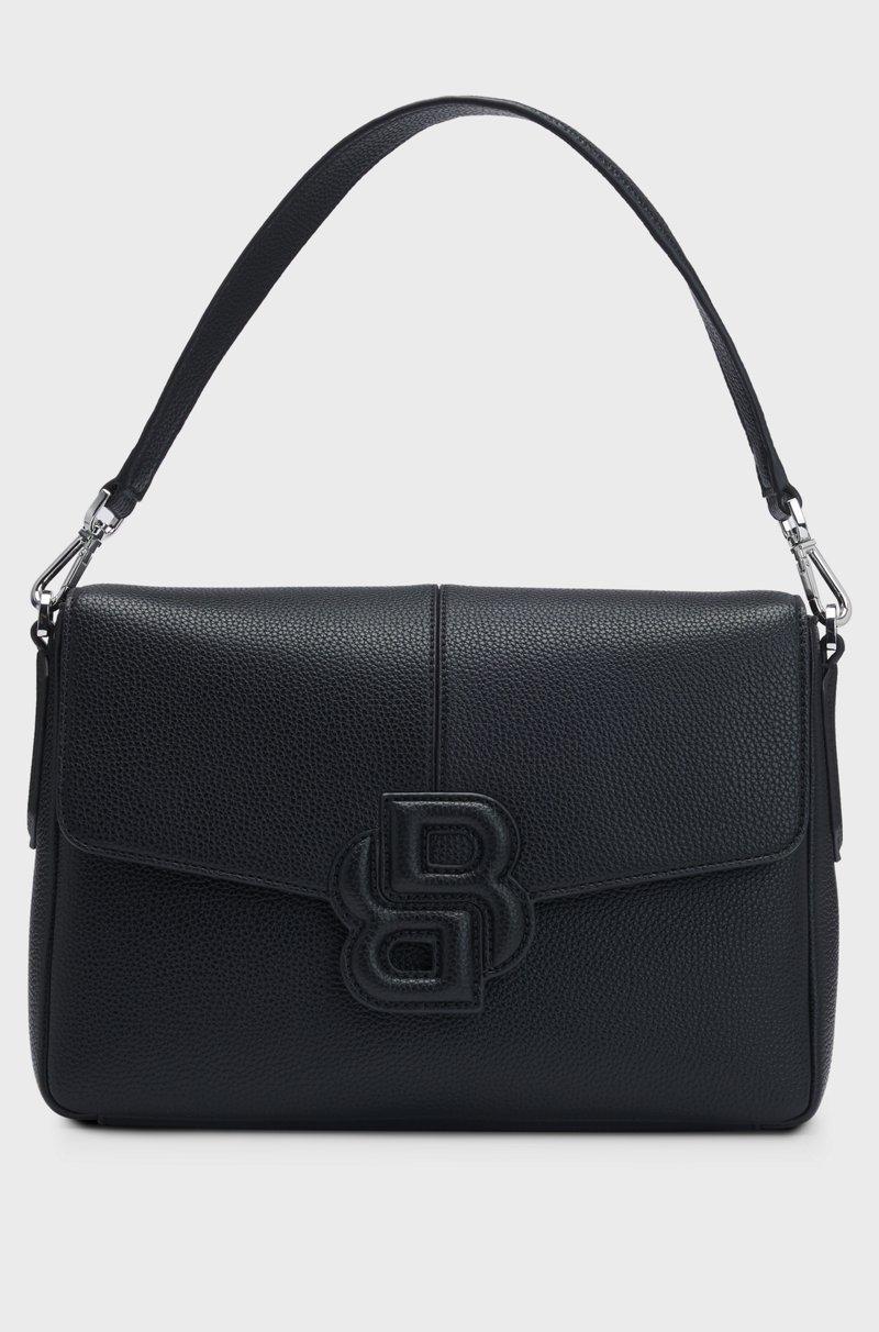 Hugo Boss Bolso de piel sintética granulada con monograma Double B Outlet