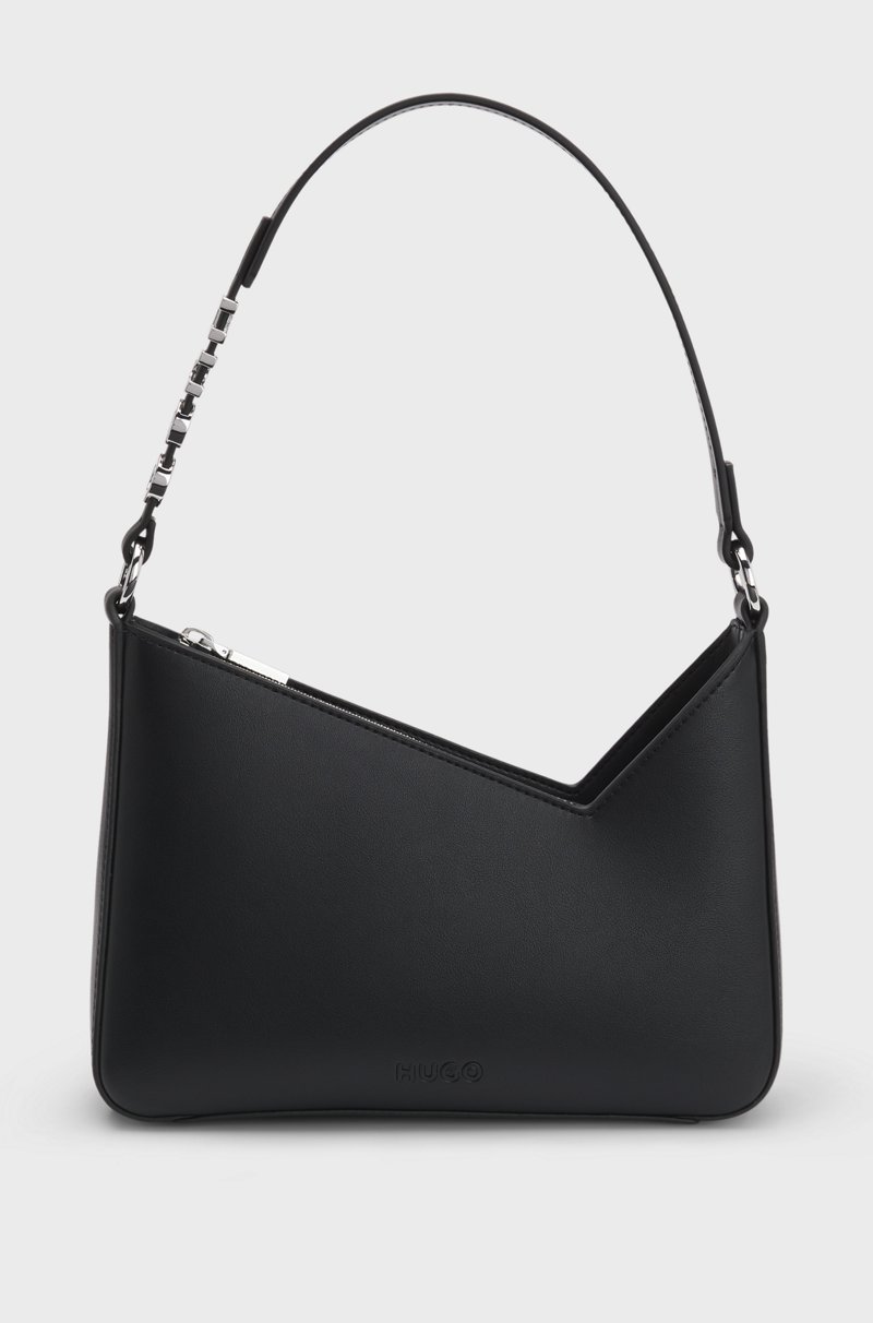 Hugo Boss Bolso bandolera de piel sintética con logo en la correa