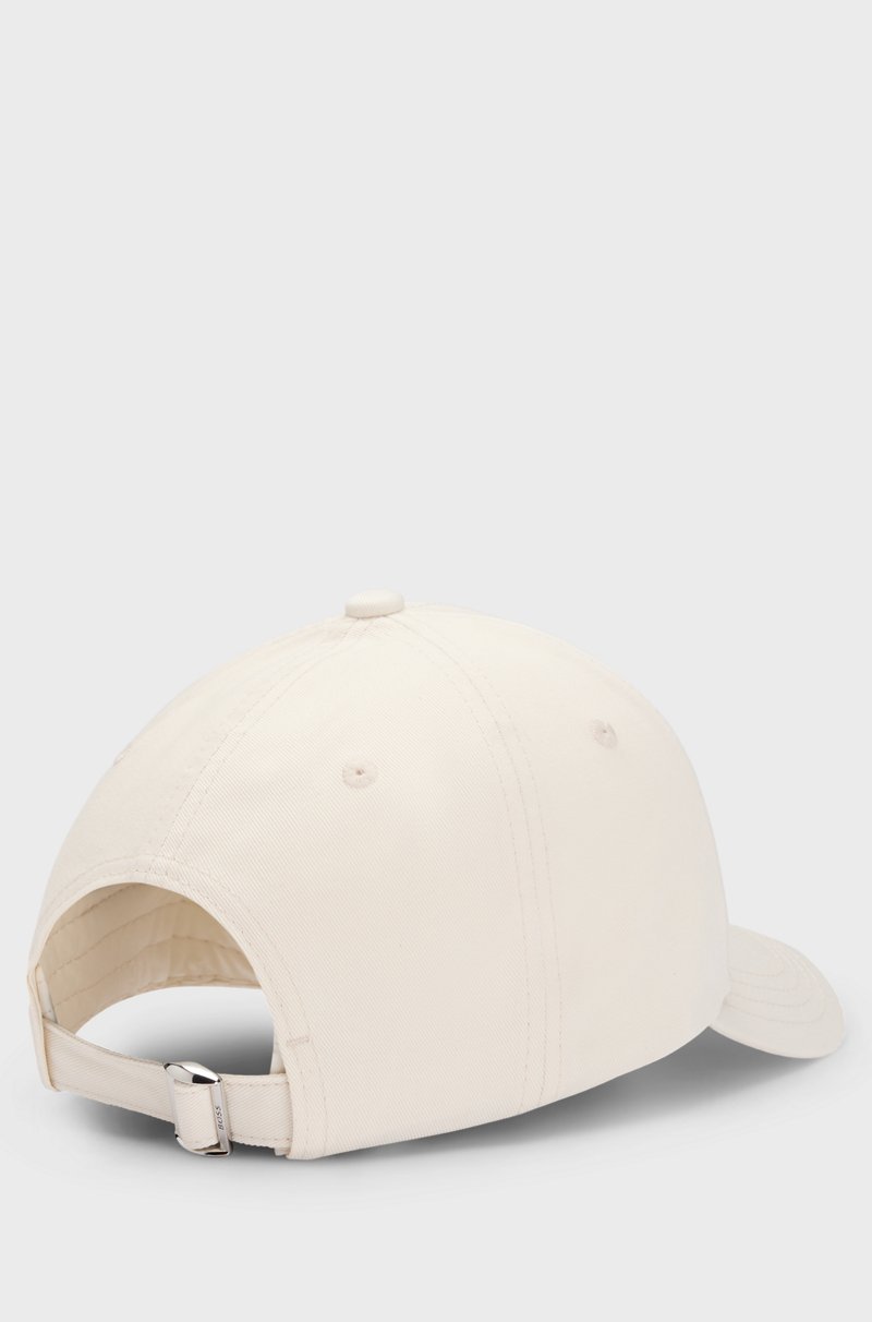 Hugo Boss Gorra de sarga de algodón con logo bordado Rebajas top