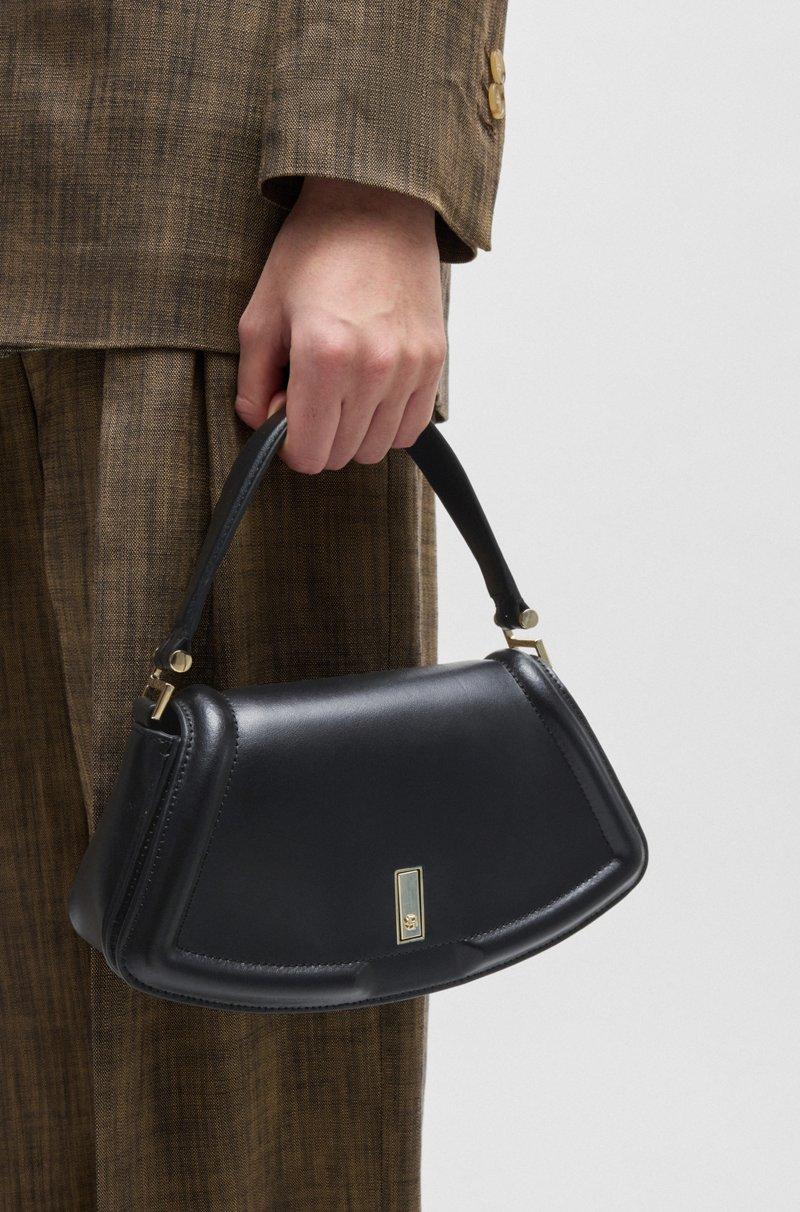 Hugo Boss Bolso bandolera Ariell de piel con herrajes de monograma Double B Últimos 3 días