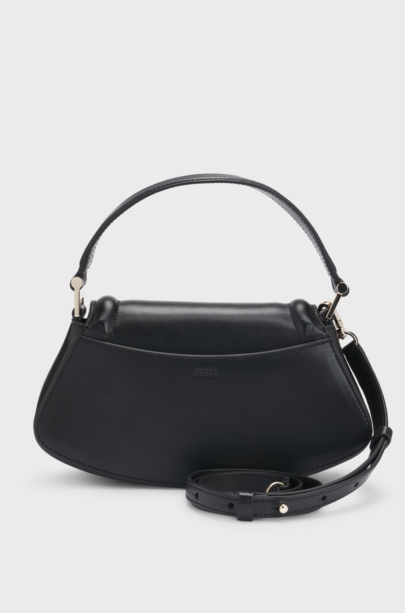 Hugo Boss Bolso bandolera Ariell de piel con herrajes de monograma Double B Últimos 3 días