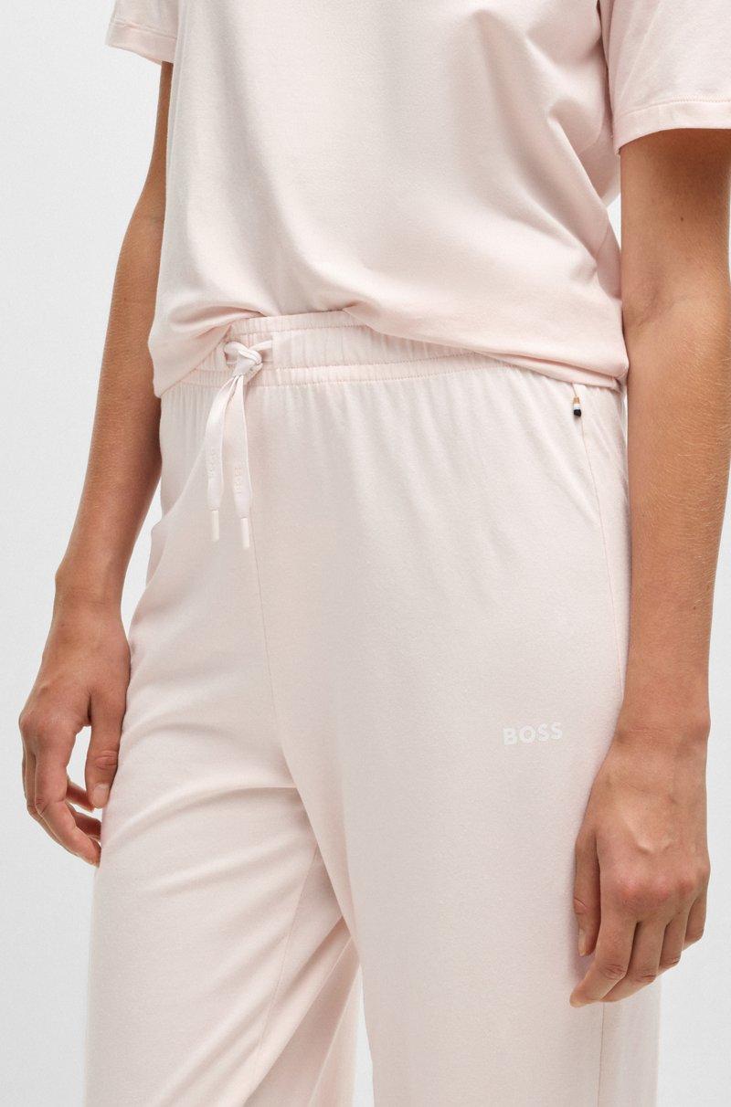 Hugo Boss Pantalones de pijama de algodón elástico con cordones de la marca Grandes descuentos
