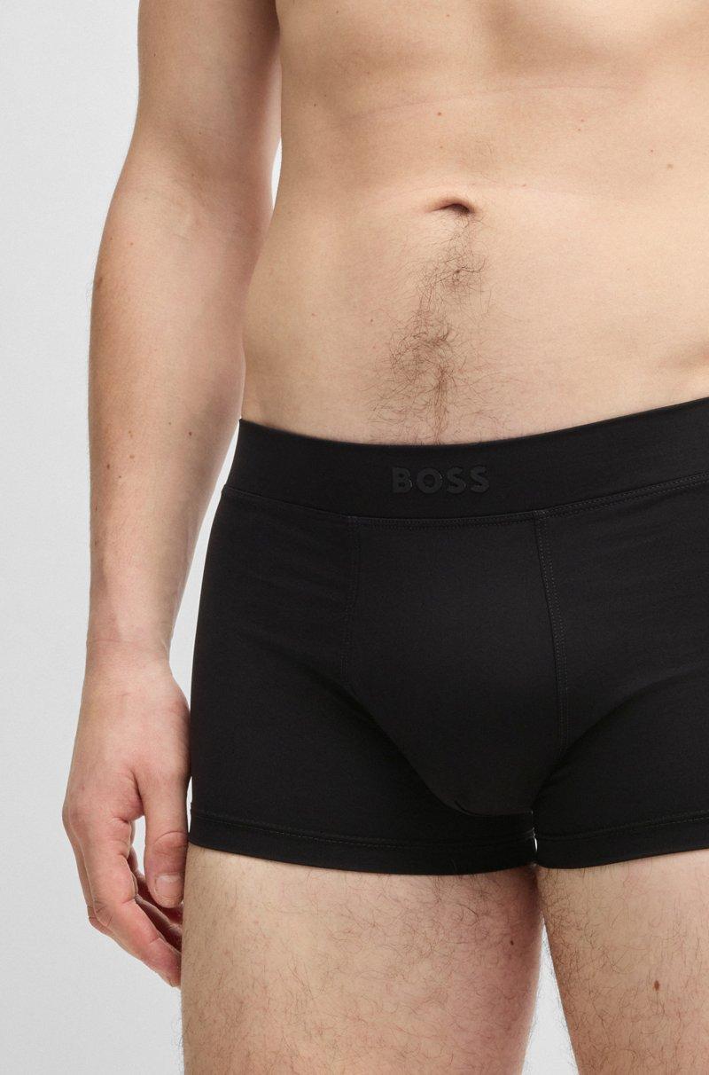Hugo Boss Calzoncillos de microfibra con logo de silicona en la cintura Liquidación